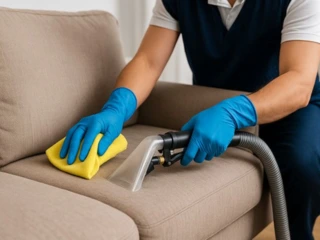 Après nettoyage canapé - Maison Propre